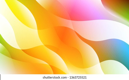 Template Modern Background With Curves Lines. For Elegant Pattern Cover Book. Vector Illustration with Color Gradient