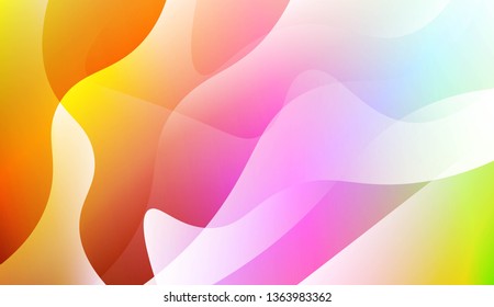 Template Modern Background With Curves Lines. For Elegant Pattern Cover Book. Vector Illustration with Color Gradient