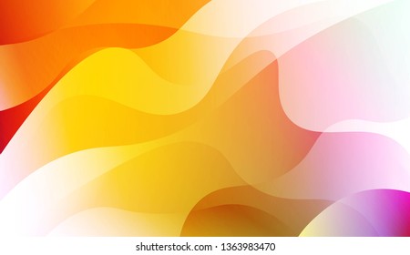 Template Modern Background With Curves Lines. For Elegant Pattern Cover Book. Vector Illustration with Color Gradient