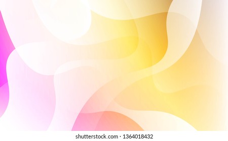 Template Modern Background With Curves Lines. For Elegant Pattern Cover Book. Vector Illustration with Color Gradient