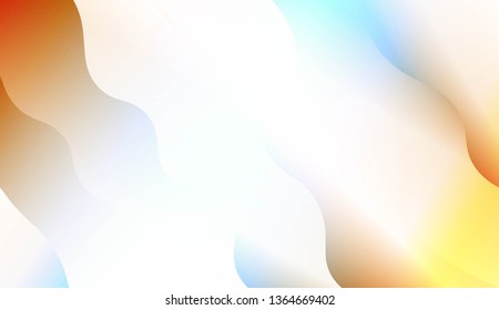 Template Modern Background With Curves Lines. Design For Cover Page, Poster, Banner Of Websites. Vector Illustration with Color Gradient
