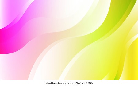 Template Modern Background With Curves Lines. For Elegant Pattern Cover Book. Vector Illustration with Color Gradient