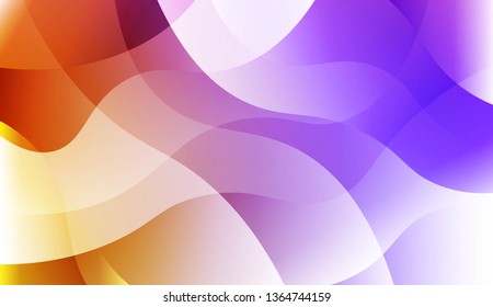Template Modern Background With Curves Lines. For Elegant Pattern Cover Book. Vector Illustration with Color Gradient