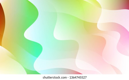 Template Modern Background With Curves Lines. For Elegant Pattern Cover Book. Vector Illustration with Color Gradient