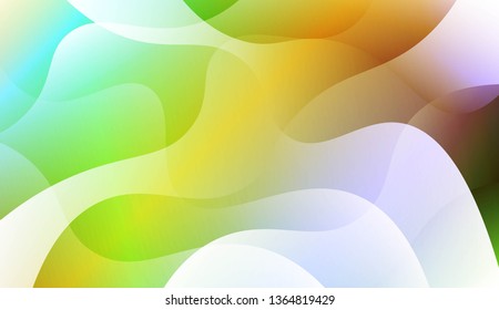 Template Modern Background With Curves Lines. For Elegant Pattern Cover Book. Vector Illustration with Color Gradient