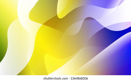 Template Modern Background With Curves Lines. For Elegant Pattern Cover Book. Vector Illustration with Color Gradient