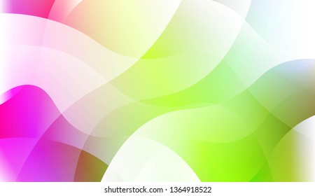 Template Modern Background With Curves Lines. For Elegant Pattern Cover Book. Vector Illustration with Color Gradient