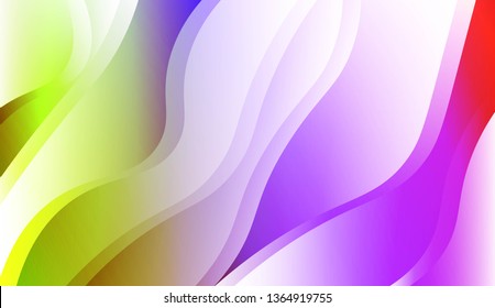 Template Modern Background With Curves Lines. For Elegant Pattern Cover Book. Vector Illustration with Color Gradient