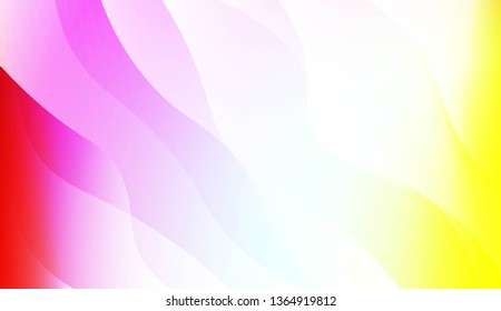 Template Modern Background With Curves Lines. For Elegant Pattern Cover Book. Vector Illustration with Color Gradient