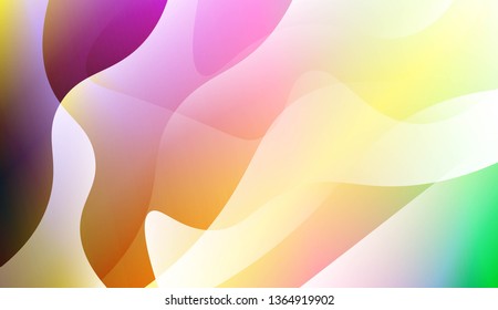 Template Modern Background With Curves Lines. For Elegant Pattern Cover Book. Vector Illustration with Color Gradient