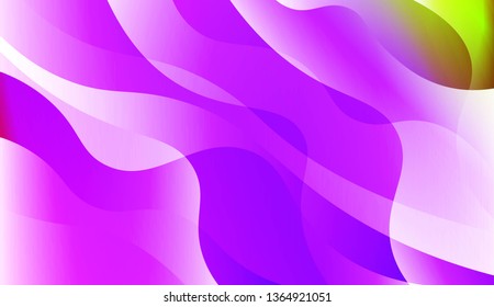 Template Modern Background With Curves Lines. For Elegant Pattern Cover Book. Vector Illustration with Color Gradient