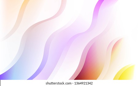 Template Modern Background With Curves Lines. For Elegant Pattern Cover Book. Vector Illustration with Color Gradient