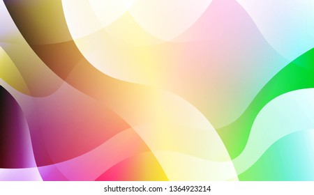 Template Modern Background With Curves Lines. For Elegant Pattern Cover Book. Vector Illustration with Color Gradient