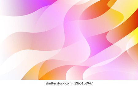 Template Modern Background With Curves Lines. For Elegant Pattern Cover Book. Vector Illustration with Color Gradient