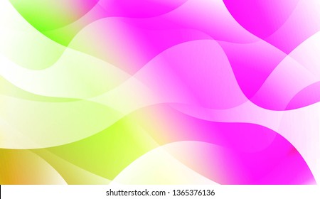 Template Modern Background With Curves Lines. For Elegant Pattern Cover Book. Vector Illustration with Color Gradient
