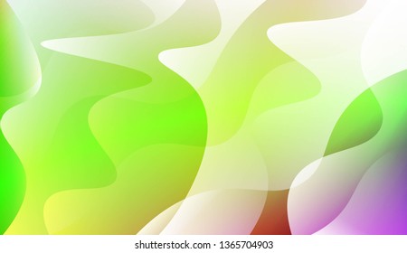 Template Modern Background With Curves Lines. For Elegant Pattern Cover Book. Vector Illustration with Color Gradient