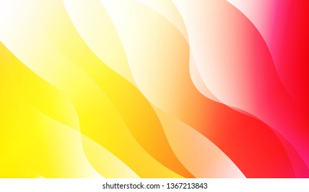 Template Modern Background With Curves Lines. For Elegant Pattern Cover Book. Vector Illustration with Color Gradient