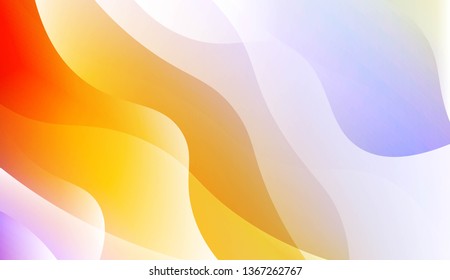 Template Modern Background With Curves Lines. For Elegant Pattern Cover Book. Vector Illustration with Color Gradient