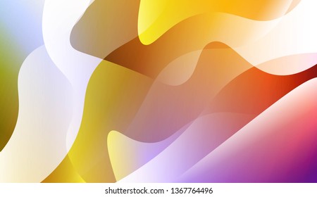 Template Modern Background With Curves Lines. For Elegant Pattern Cover Book. Vector Illustration with Color Gradient