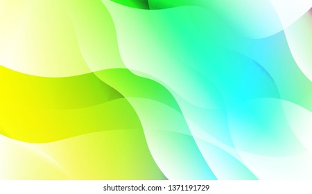 Template Modern Background With Curves Lines. For Elegant Pattern Cover Book. Vector Illustration with Color Gradient