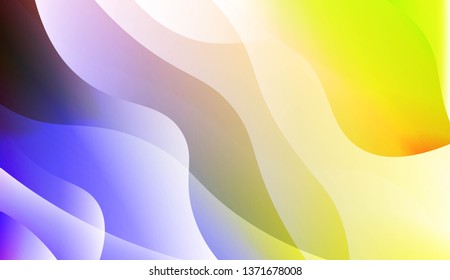 Template Modern Background With Curves Lines. For Elegant Pattern Cover Book. Vector Illustration with Color Gradient