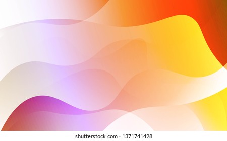 Template Modern Background With Curves Lines. For Elegant Pattern Cover Book. Vector Illustration with Color Gradient