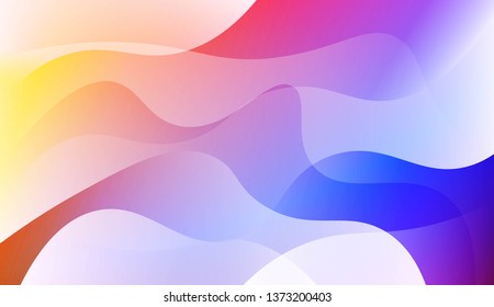 Template Modern Background With Curves Lines. For Elegant Pattern Cover Book. Vector Illustration with Color Gradient