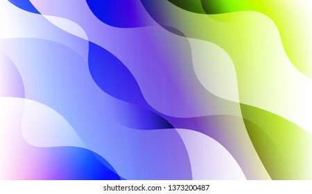 Template Modern Background With Curves Lines. For Elegant Pattern Cover Book. Vector Illustration with Color Gradient