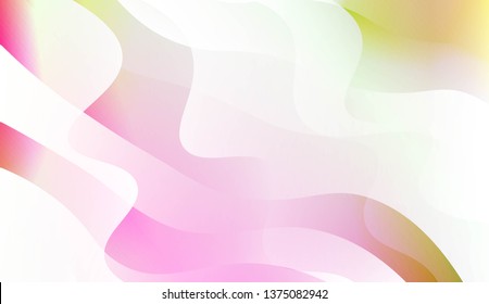 Template Modern Background With Curves Lines. For Elegant Pattern Cover Book. Vector Illustration with Color Gradient