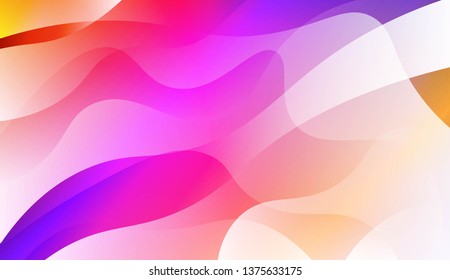 Template Modern Background With Curves Lines. For Elegant Pattern Cover Book. Vector Illustration with Color Gradient