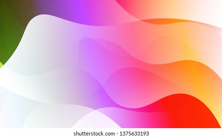 Template Modern Background With Curves Lines. For Elegant Pattern Cover Book. Vector Illustration with Color Gradient