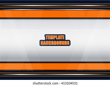 template modern backgrounds, Vector Illustration