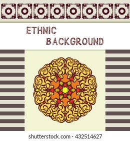 Template and modern creative card. Hipster textures and shapes. Retro pattern for Posters, Flyers and Banner Designs.