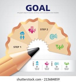 template modern info graphic design, for business template, marketing, creative templates and graphics vector