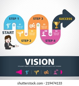 template modern info graphic design, for business template, marketing, creative templates and graphics vector