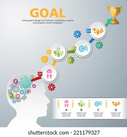 template modern info graphic design, for business template, marketing, creative templates and graphics vector