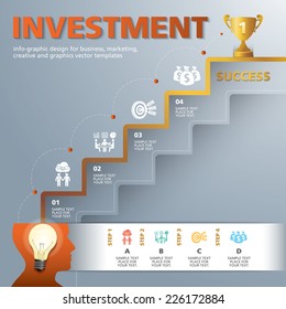 template modern info graphic design, for business template, marketing, creative templates and graphics vector