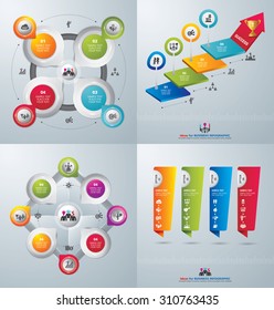 Template modern info graphic design for business, marketing, creative, web and graphics concept