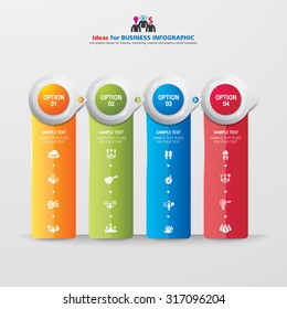 Template modern info graphic design for business, marketing, creative, web and graphics concept