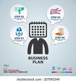 template modern info-graphic design, for business template, marketing, creative templates and graphics vector