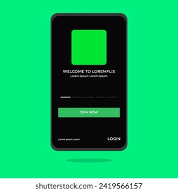 Template music player with login button. Spotify Display template. Joox. Apple. Iphone. Google Music. SoundCloud. YouTube Music. Iphone. Android. UI. UX. User interface user experience.