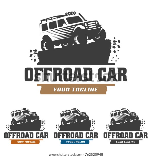 template of off road car logo, offroad logo, SUV\
car logo template,\
off-road