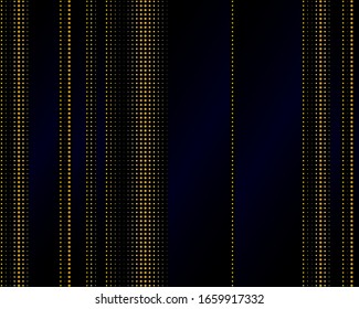 Template on black backdrop. Vector geometric pattern. Halftone background. Fashion illustration. Abstract gray background. Halftone modern graphic template.
