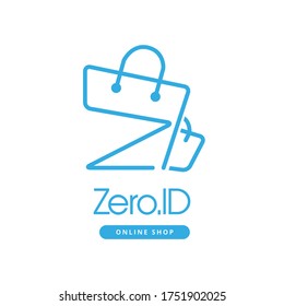 Template of Online Shop Zeroid White