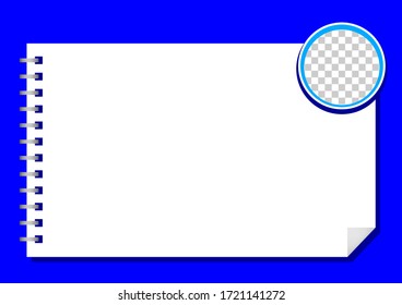 template paper rectangle a4 white and circle transparent for background, blank paper white for banner presentation, cover paper white a four print for clip art, empty paper a4 mock up for copy space