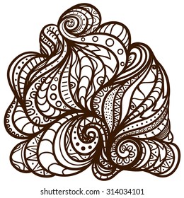 The template path. Element . Coloring book.