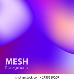 Template Pattern trendy liquid backgrounds purple ultraviolet gradient mesh banner ultra back for poster fluid design, a backdrop for sketch slogan in social networks