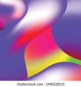 Template Pattern trendy liquid backgrounds purple ultraviolet gradient mesh banner ultra back for poster fluid design, a backdrop for sketch slogan in social networks
