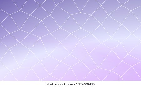 Template with polygonal. Gradient color. Design for you business. Vector illustration. Creative gradient color