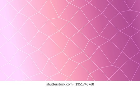 Template with polygonal. Gradient color. Design for you business. Vector illustration. Creative gradient color